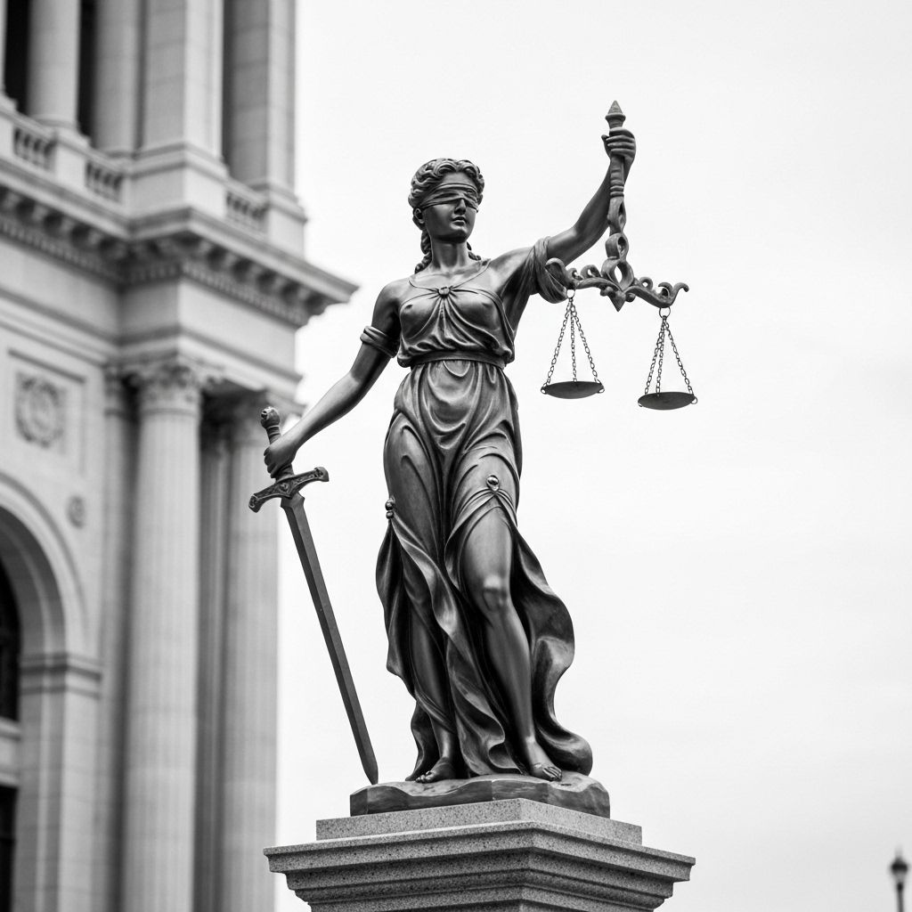Lady Justice statue